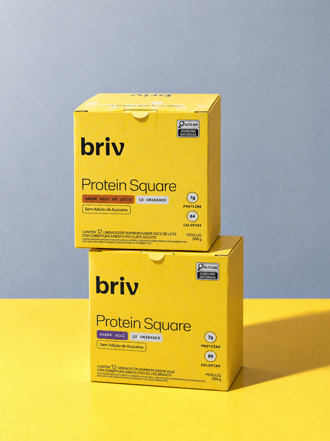 Kit 4 Protein Squares BRIV