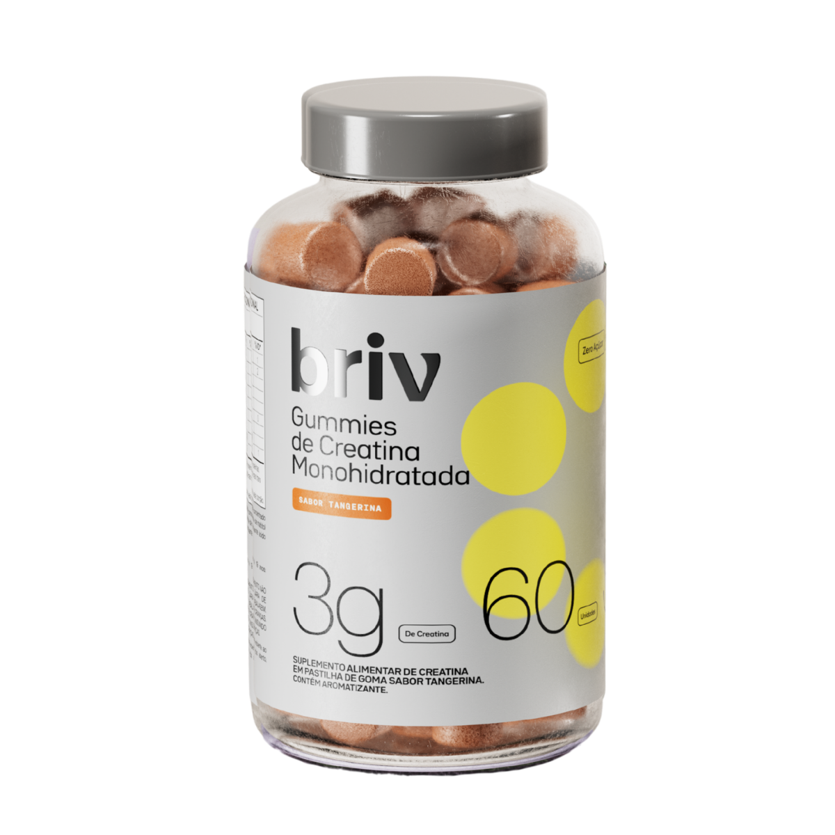 Kit 3 Gummies de Creatina BRIV – 15% OFF