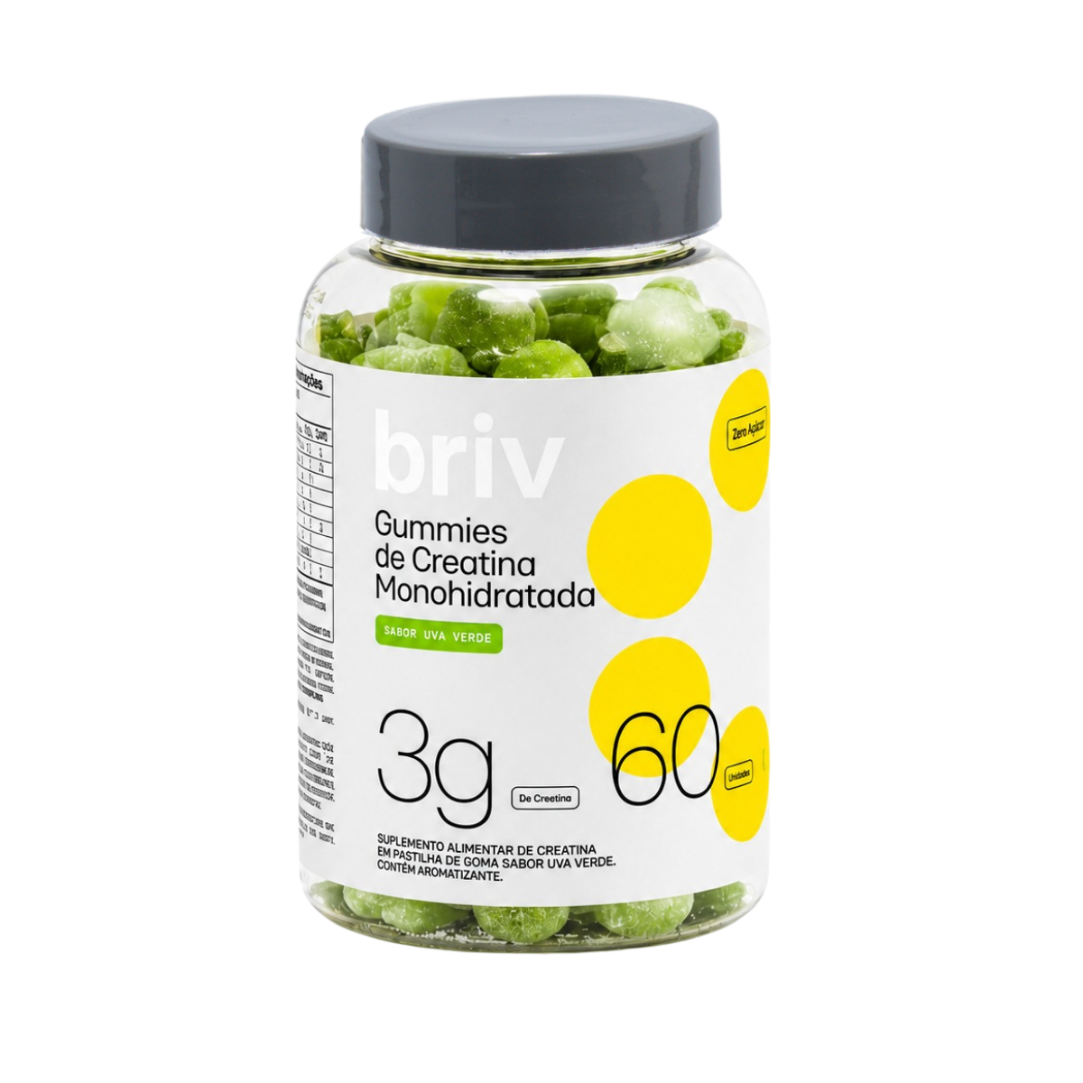 Kit 3 Gummies de Creatina BRIV