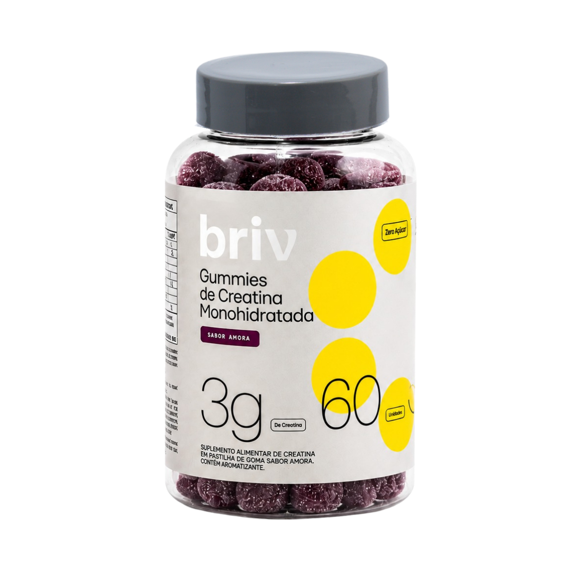 Kit 3 Gummies de Creatina BRIV